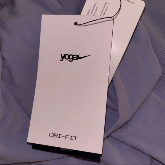 Nike Yoga Dri-Fit Luxe Women’s 5" Jumpsuit Lavender Purple size XL NWT - Picture 4 of 9